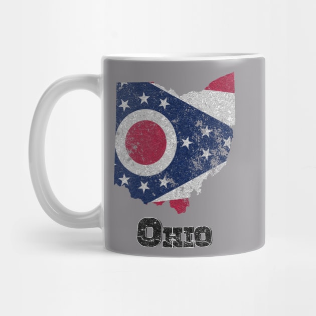 Vintage Ohio State Flag by ElevenGraphics